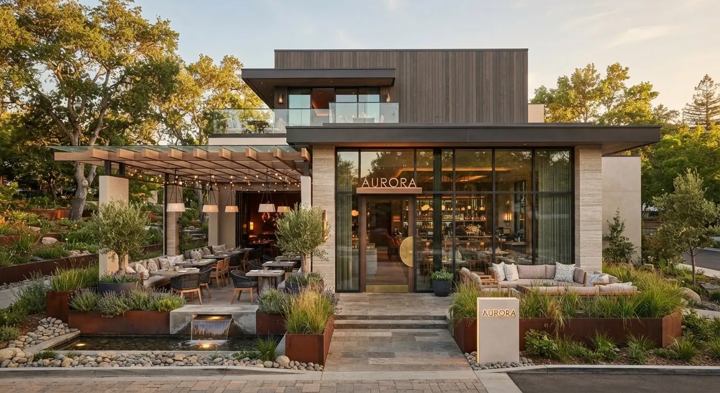 Restaurant BIM design intent model