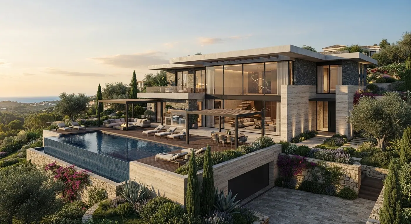 Luxury Villa plan