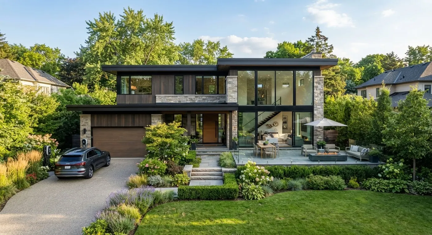 Modern Single Family House plan