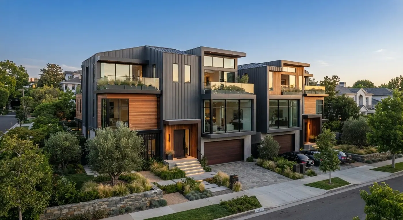 Townhouse BIM design intent model