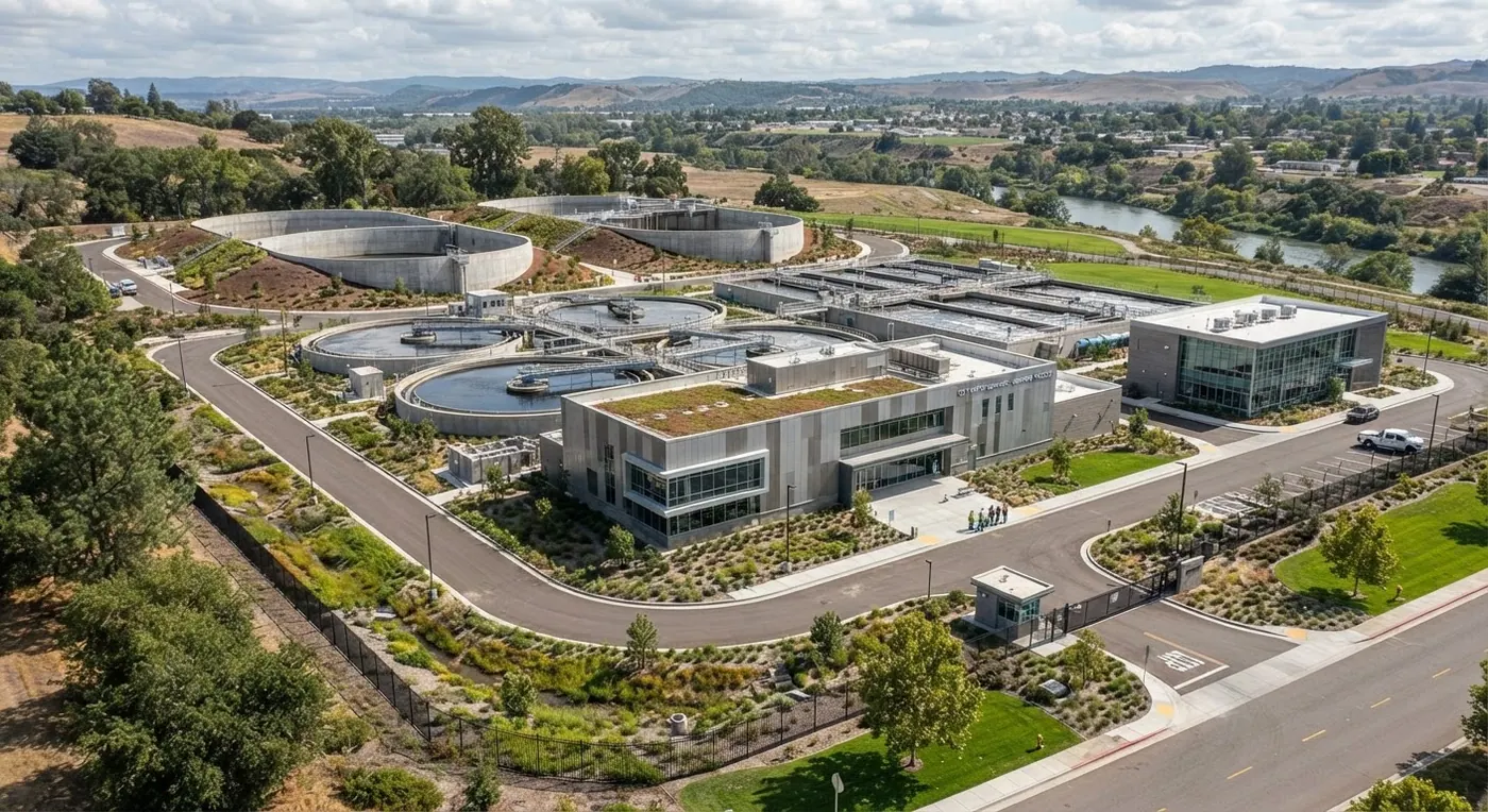 Water Treatment Plant BIM design intent model